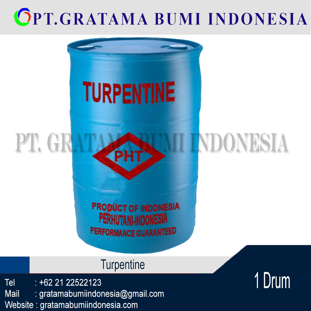 Turpentine ex Indonesia Turpentine Oil